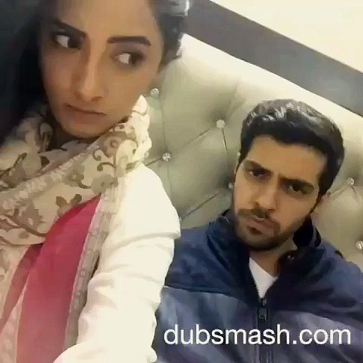 Sanam Chauhdry Doing Fun With Furqan Qureshi
