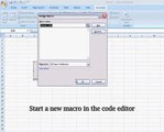 Excel 2007 - Input & Output Example
