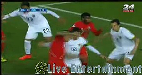Farfan Amazing Chance Hits The Post | Bolivia 0-2 Peru