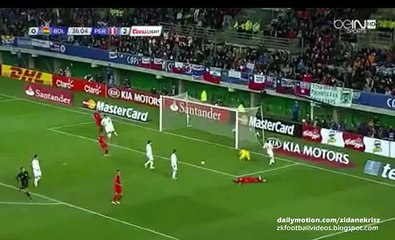 Farfán Hits The Right Post - Bolivia v. Peru 25.06.2015