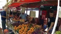 Вуччирия(Vucciria) рынок в Палермо морской порт Рынок Вуччирия в Палермо Сицилия Италия