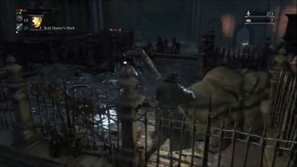 Bloodborne [Crow Hunter] epic boss fight E11