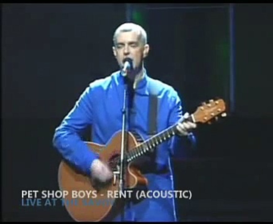 Pet Shop Boys - Rent (Acoustic Live)