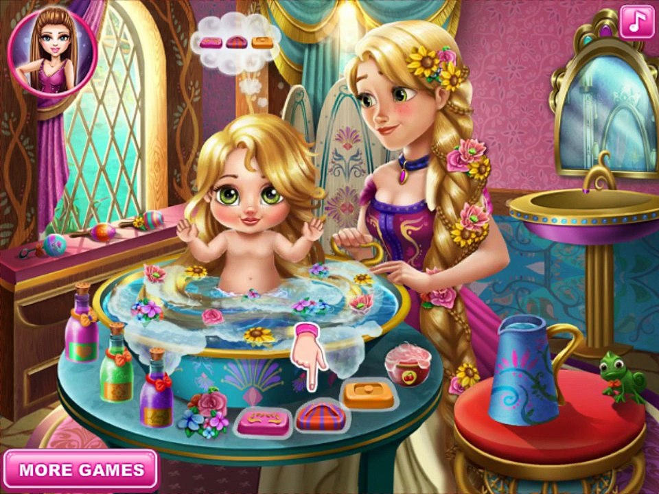 Rapunzel Baby Wash Full Game Movie Episode Cartoon Dora The Explorer