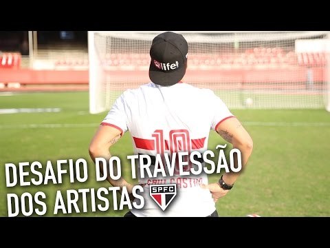 DESAFIO DO TRAVESSÃO DOS ARTISTAS: CAIO CASTRO | SPFCTV