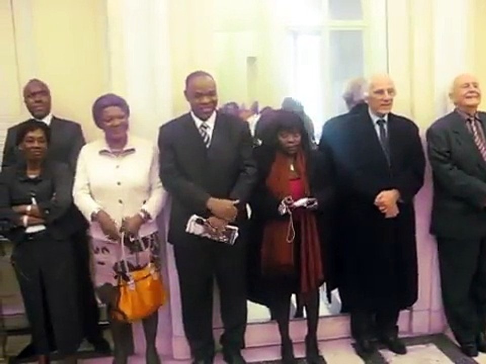 Cérémonie d'adieu à l'ambassade de Côte d'Ivoire en France