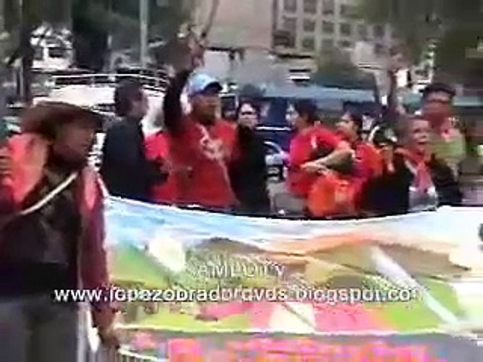 Marcha en conmemoración a los 10 años de la huelga de la UNAM 20 abril 09