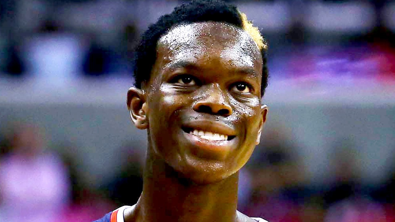 Hawks' Dennis Schröder Shows Off Soccer Skills with Insane Trick Shot