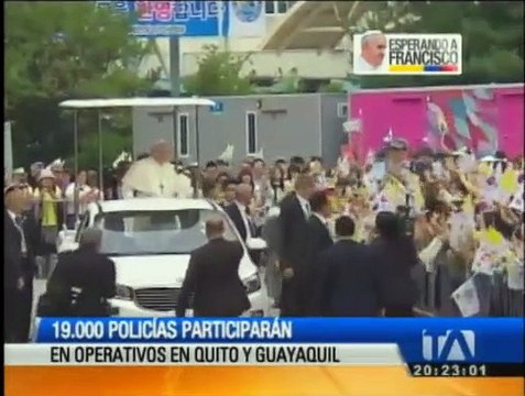 Las autoridades ultiman detalles de seguridad para la visita del Sumo Pontífice