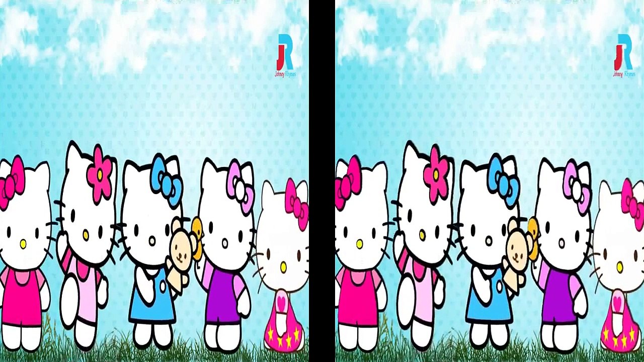 Finger Family Nursery Rhymes Hello Kitty Cartoon Animation Kids Songs 25 Minutes