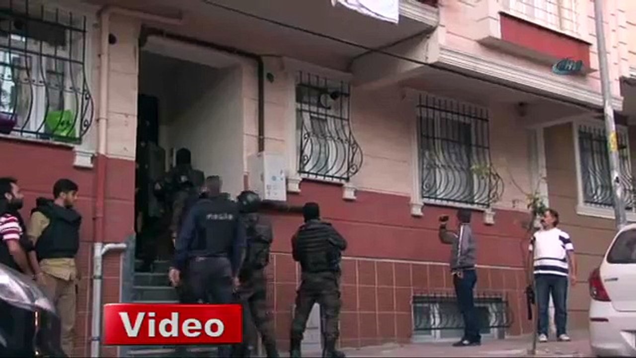 Poliste birçok adrese eş zamanlı baskın