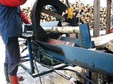 Homemade Firewood Processor