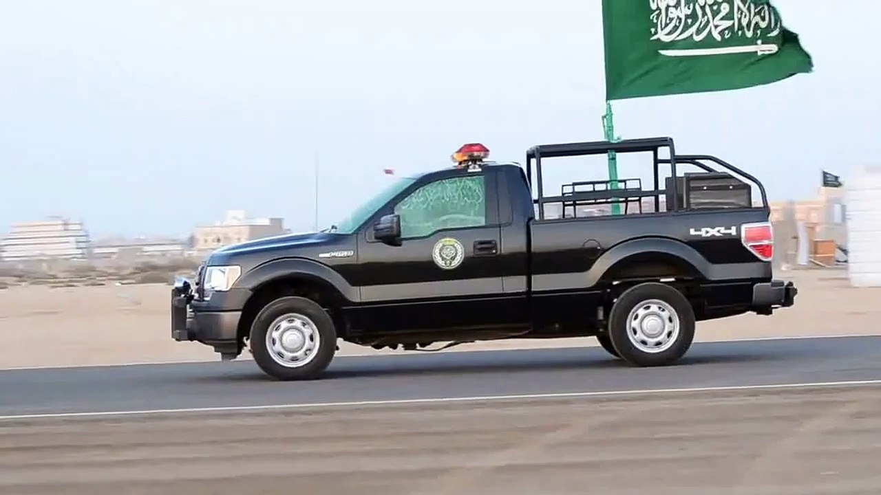 Saudi Royal Guard Convoy موكب الحرس الملكي السعودي
