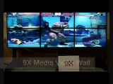 9X Video Wall takes on Multi-Screen Gaming: Street Fighter 4
