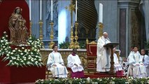 Papa Francisco, homilia solemnidad de Maria Santisima madre de Dios 2014