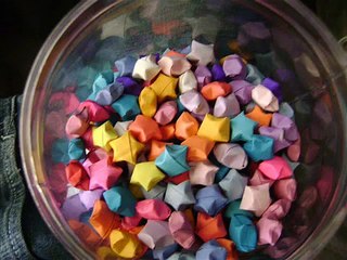 como hacer estrellas de papel