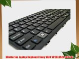 UBatteries Laptop Keyboard Sony VAIO VPCEE45FX (Black)