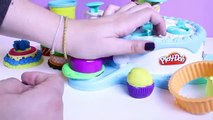 Play Doh Frosting Fun Bakery Playset Mold & Bake Cupcakes With Cake Station Sweet Shoppe play-doh
