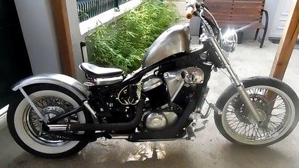 Honda 600 Shadow VT Frisco Style Bobber