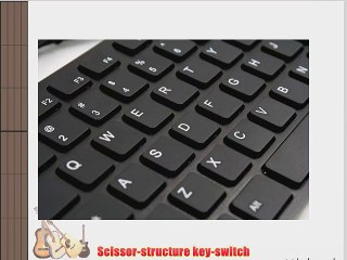 I-Rocks Black Aluminum X-Slim Keyboard for PC (KR-6402-BK)