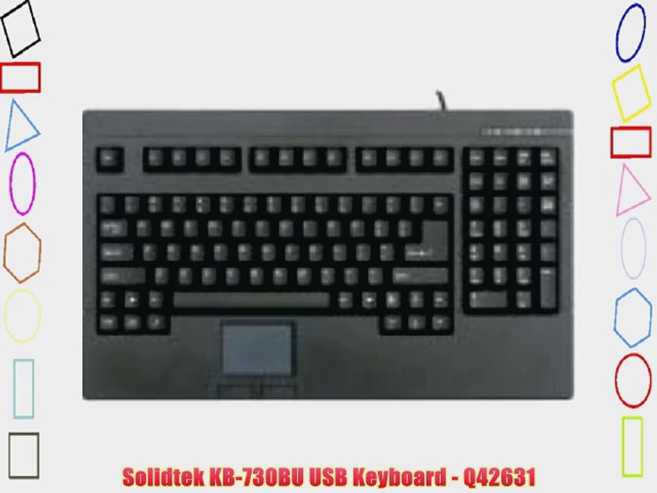 Solidtek KB-730BU USB Keyboard - Q42631