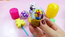 Hello kitty Play doh Spiderman kinder surprise egg lollipop eggs frozen Cars 2 toys