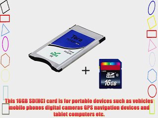 Card Adapter Converter for Mercedes Benz Pcmcia Command System Up2 4 8 16 32 Gb Sd Card for