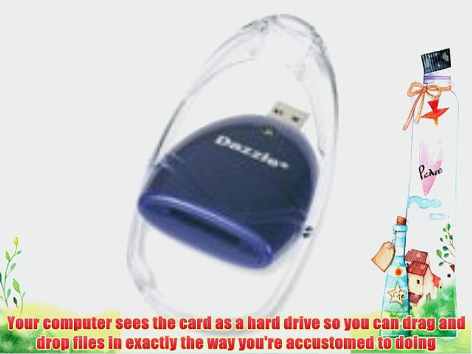 DAZZLE DM23200 ZiO! USB 2.0 Memory Stick Reader / Writer ( Windows / Mac )