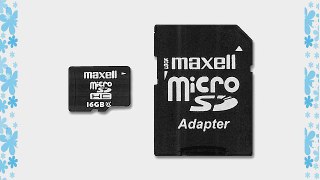Maxell Class 6 Micro SDHC Card with Adapter