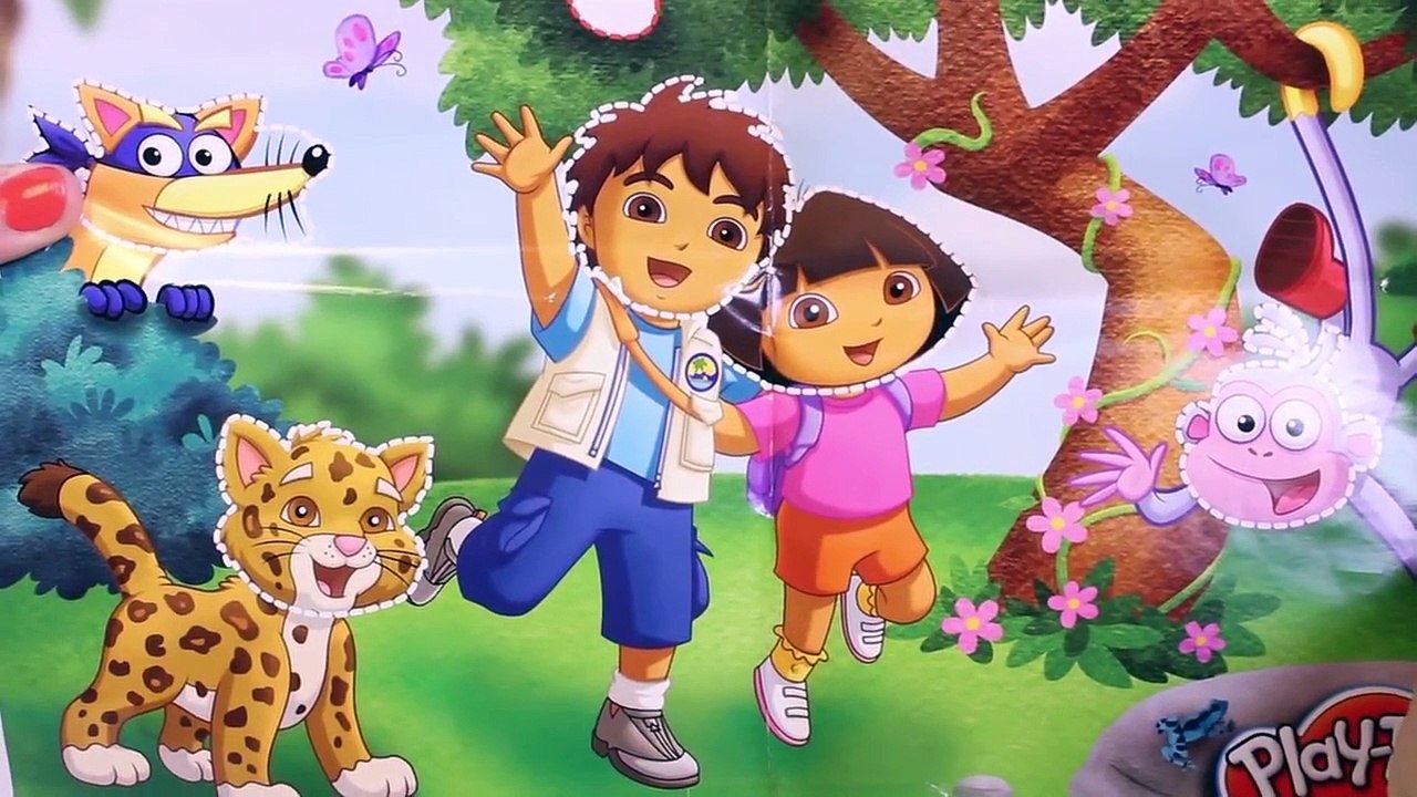 Play Doh Dora The Explorer Playset Playdough Hasbro Kit Play-Doh Dora La Exploradora