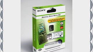 Sony Memory Stick Micro M2 16 GB Flash Memory Card with USB Reader