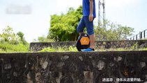 How to learn F1 self-balancing electric one wheel scooter