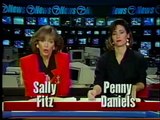 Hurricane Andrew WSVN Channel 7 Clips of  the day before Aug 24, 1992