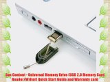 IOGEAR Pocket Card Reader-Ultra Micro Secure Digital Cards (microSD)/ TransFlash Cards (GFR291TF)
