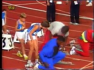 Carl Lewis vs. Ben Johnson (#1), Zúrich 17-Ag-1988