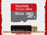 64GB SanDisk MicroSD HC XC MicroSDXC Class 10 Memory Card 64G (64 Gigabyte) for Samsung Galaxy