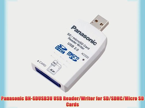 Panasonic BN-SDUSB3U USB Reader/Writer for SD/SDHC/Micro SD Cards