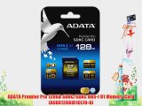 ADATA Premier Pro 128GB SDHC/SDXC UHS-I U1 Memory Card (ASDX128GUI1CL10-R)