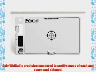 WhiBal G7 White Balance Studio Card