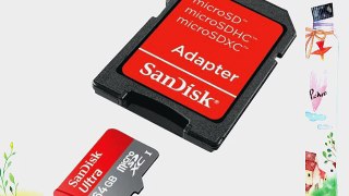 SanDisk 64GB Ultra microSDHC Card with Adapter