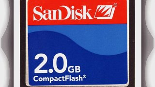 Sandisk 2GB Compactflash Card Type I (SDCFB-2048-A10 Retail Package)