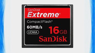SanDisk Extreme - Flash memory card - 16 GB - 400x - CompactFlash