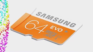 Samsung 64GB EVO Class 10 MicroSDXC UHS-I Card up to 48MB/s with SD Adapter (MB-MP64D/CN)