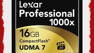 Lexar Professional 1000x 16GB CompactFlash Card LCF16GCTBNA1000