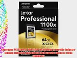 Lexar Professional 1100x 64GB XQD Card (LXQD64GCTBNA1100)