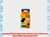 Samsung WB1100F Digital Camera Memory Card 32GB Secure Digital (SDHC) Flash Memory Card