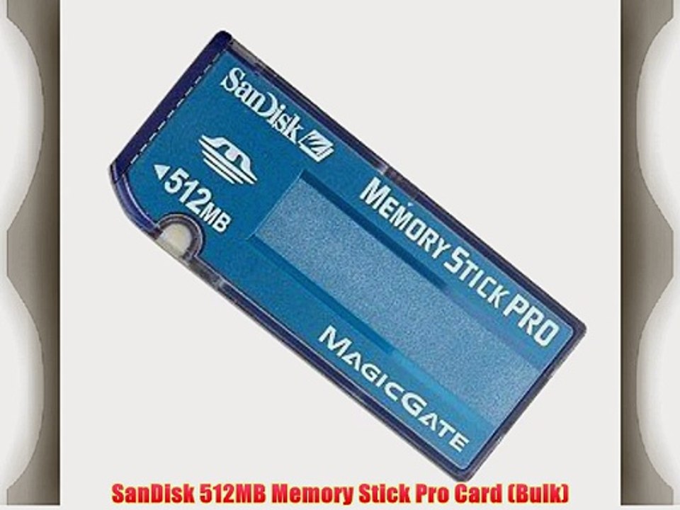 SanDisk 512MB Memory Stick Pro Card (Bulk)