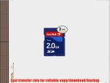 Sandisk 2-PACK: 2GB SD Secure Digital Card (SDSDB-2048-A10 Retail Packages!)