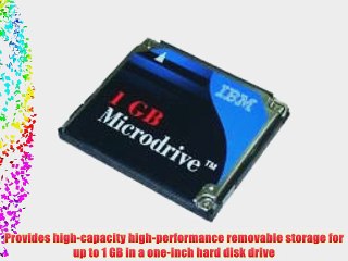 IBM 1 GB Microdrive CompactFlash with PC Card Adapter