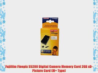 Fujifilm Finepix S5200 Digital Camera Memory Card 2GB xD-Picture Card (M  Type)